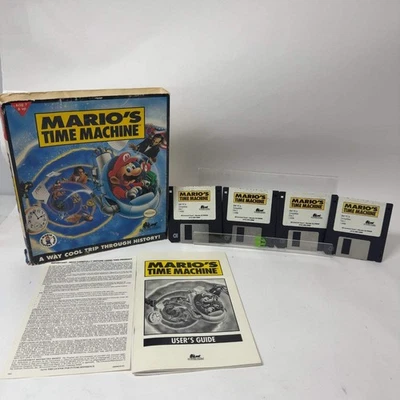 Mario's Time Machine (PC, 1992) - Image 1 of 4
