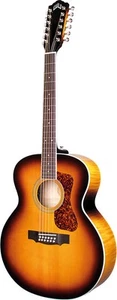 Guild F-2512E DELUXE 12 Saiten Jumbo Elektro Gitarre, Elektro Akustische - Bild 1 von 3