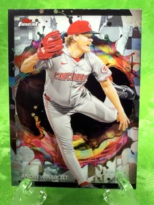 Andrew Abbott - RARE - 2024 Topps Finest #293 Cincinatti Reds - Picture 1 of 11