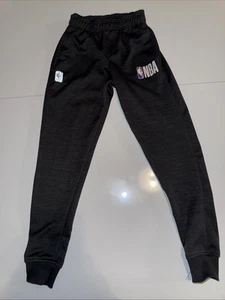 NBA SweatPants Black NBA Logo Boys Size Small (8) Basketball - Picture 1 of 12
