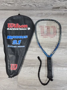 Wilson Racquetballschläger Radius 9.1 Power Braid Größe S-SM mit Koffer - Bild 1 von 12