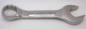 Craftsman - Llave combinada vintage SAE 7/8 Stubby - EE. UU. 44100 - Imagen 1 de 7