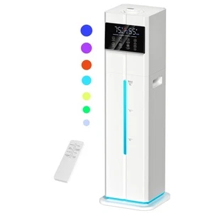 2.4Gal/9L Humidifiers for Bedroom, Top-Fill Cool Mist Humidifier Large Room, ... - Picture 1 of 9