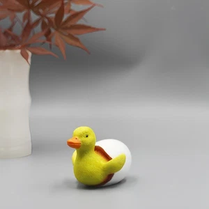 Duckling Figurine Cute Little Duck Figurine Collection Decorative Home Decor - Picture 1 of 6