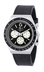 Timex Chronograph Quarz schwarzes Zifferblatt Herrenuhr TW2V42700 - Bild 1 von 2