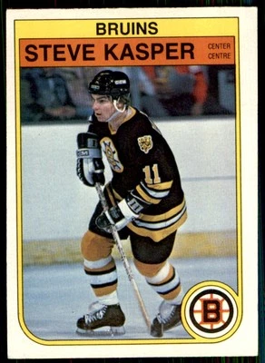 1982-83 O-Pee-Chee Steve Kasper Boston Bruins #12 - Image 1 of 2