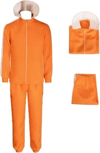 Chándal naranja disfraz Victor Cosplay pequeño para hombre - Imagen 1 de 5