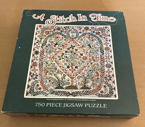 Ceaco A Stitch in Time Floral Medallion Pattern 750 Piece Puzzle - Picture 1 of 3