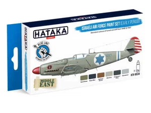 HATAKA BS34 - Juego de pintura del período temprano de la Fuerza Aérea de Israel - Imagen 1 de 3