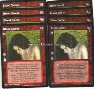 Blood Sweat x8 BIEN AH VTES Jyhad - Imagen 1 de 1