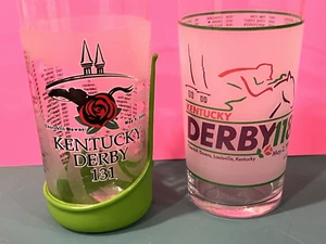 Lot 2 Kentucky Derby 5-1/2" neuwertig Julep Glas 118/1992 131/2005 Churchill Downs - Bild 1 von 7