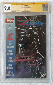 Zorro #1 (Topps Comics, 1/94) CGC 9.6 Near Mint+ "signature series" Frank Miller - Picture 1 of 2
