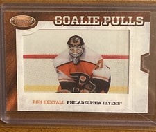 2012-13 Certified Goalie Pulls Ron Hextall #GP18 Nice!!