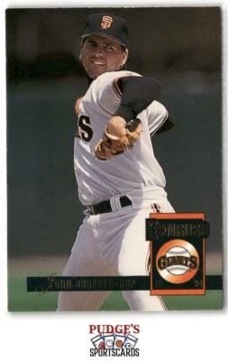 John Burkett 1994 Donruss #13 - Image 1 of 2