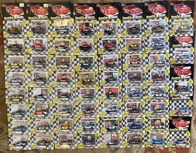Racing Champions 1992 Nascars & Collector Card Set Of 61 NASCARS 1:64 Scale - Image 1 of 4