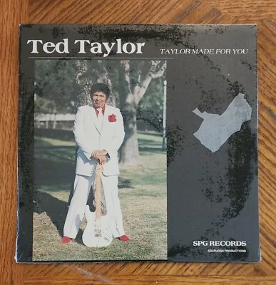 TED TAYLOR / TAYLOR MADE FOR YOU ~ 1987 SPG Records ~ NEW MINT ~ SEALED - Image 1 of 2