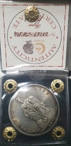 Preussen 1 Siegestaler 1871 A Wilhelm I. 1861-1888 + Certifikate - Bild 1 von 7