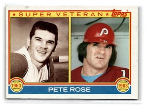 1983 Topps #101 Pete Rose Cincinnati Reds / Philadelphia Phillies 202338 - Bild 1 von 2
