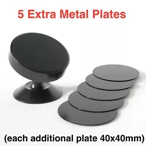 In Car Magnetic Phone Holder Mount Dashboard Dash Mobile Rotate 360 Swivel Stick - Picture 1 of 5