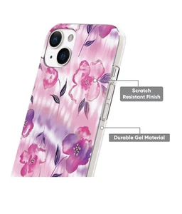 ONN Iphone 14/13 Floral case - Picture 1 of 3