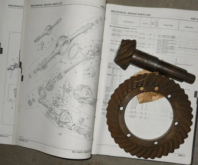 Anillo y piñón NOS MOWOG BTA539. 4,22.  Austin Healey Sprite IV.  MG Midget.. \\\ Foto 1 de 2