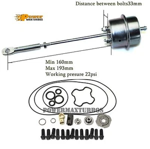 99.5-03 Ford 7.3 Garrett GTP38 452603-0022 Adjustable Turbo Wastegate Actuator - Picture 1 of 12