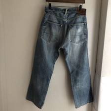 EVISU Jeans Denim Pants Indigo No.2 Lot.9000 Selvedge W32 L35 Used
