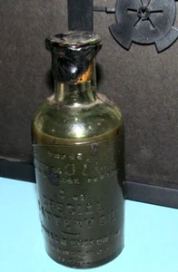 Thomas Edison 4 oz Special Battery Oil Bottle W/Oil & Wax Plug Orange, N.J. - Picture 1 of 1