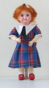 JDK 221 Ref "A" 28 cm 11,6 Inch Poupée Ancienne Reproduction Antique doll - Picture 1 of 5