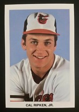 1985 Orioles Health Cal Ripken Jr Postcard - Jumbo Oddball - 10+ Items Ship FREE
