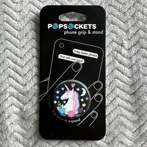 PopSockets 800025 Expanding Stand & Grip for Smartphones &Tablets Unicorn. BJB - Zdjęcie 1 z 3