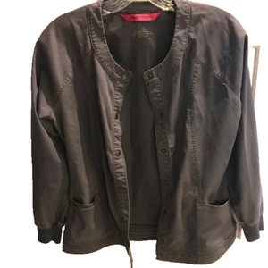 Blusa Médica Beyond para Mujer Talla XS Manga Larga Gris a Presión - Envío Gratis - Imagen 1 de 5