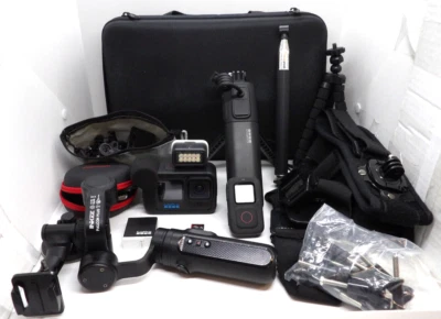 GoPro 11 Black + Inkee Falcon Plus + Battery grip Tripod + More 256gb 2 Batterie - Image 1 of 4