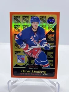 2015-16 OPC Platinum Retro Orange Rainbow R82 Oscar Lindberg /49 - Picture 1 of 2