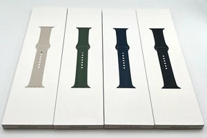 Apple Watch Silicium & Sport Band S/M M/L pour iWatch Series SE/7/6/5/4/3/2/1 - Photo 1 sur 10