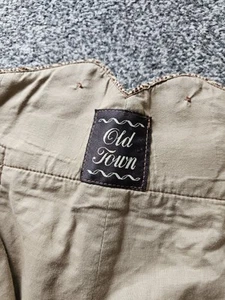 Pantalón Old Town Harris Tweed tiro alto 32 x 30 pulgadas hecho en Holt, Inglaterra - Imagen 1 de 21