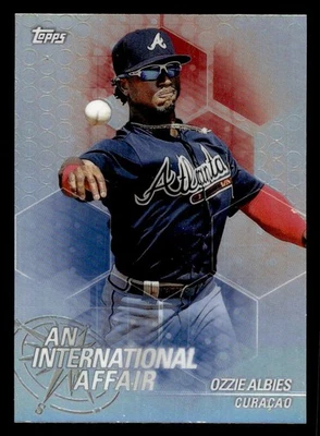 2018 TOPPS UPDATE OZZIE ALBIES IA-12 MINT AN INTERNATIONAL AFFAIR ATLANTA BRAVES - Image 1 of 2