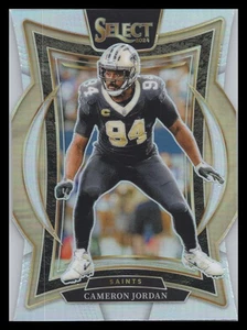 2024 Select Football #16 Cameron Jordan Silver Die Cut New Orleans Saints - Bild 1 von 2