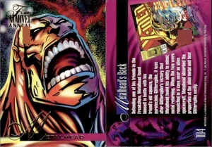 1995 Flair Marvel Annual Metalhead #104 - Picture 1 of 5