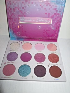 Colourpop Mariale CTR+ALT+GLAM Pressed Powder Eye Shadow Palette 12 Colors - Picture 1 of 5