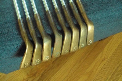 Ping Eye 2 Orange Dot Beryllium Becu Copper irons 3-PW Dynalite Gold S300 +1/4" - Image 1 of 4