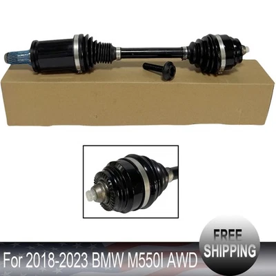 New Front Left  Axle Shaft 31608664677 For 2018-2023 BMW M550I XDRIVE G30 F90 US - Imagem 1 de 4