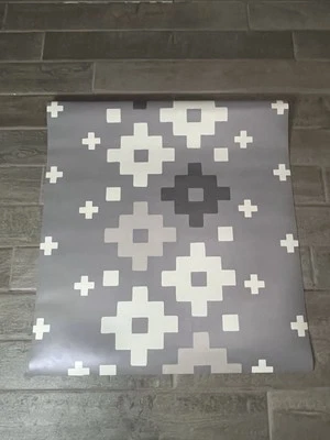 Alfombrilla Vinilo, Gris Nórdico 2 x 3 Pies, Duradera Impermeable ¡Nueva! Foto 1 de 4
