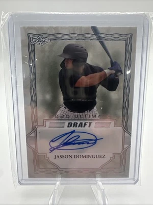 2020 Leaf Ultimate Draft Jasson Dominguez Auto #66/75 🔥 - Image 1 of 2