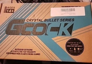 NEW Gcock Crystal Bullet Series - Ages 14+ - plastic toy gun shoots gel bullets - Picture 1 of 4