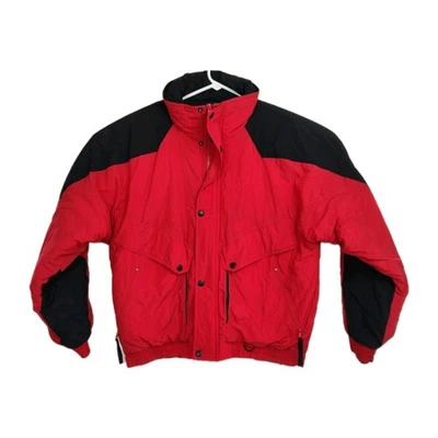 VTG Field & Stream Insulated Coat Men's XL Red & Black Full Zip Pockets RN 78470 - Image 1 of 4
