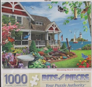 Alan Giana 1000 Pezzi Pezzi Pezzi Pezzi Puzzle Fioritura Casa Spiaggia NUOVO - Foto 1 di 1