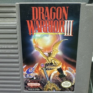 Dragon Warrior III 3 (Nintendo NES, 1992) (tested) Nice Label - Picture 1 of 5