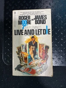 Live and Let Die- Ian Fleming James Bond Movie Paperback Bantam 1973 - Picture 1 of 4
