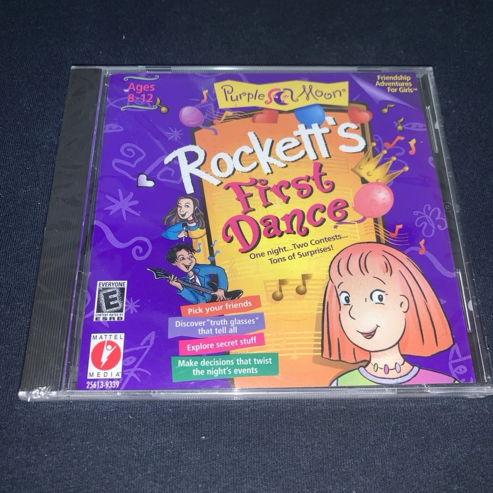 Purple Moon Rockett's First Dance CD-ROM For Windows & Mac Brand New Sealed - Image 1 of 2